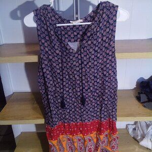 BEACH LUNCH LOUNGE BOHO DRESS/SHIRT